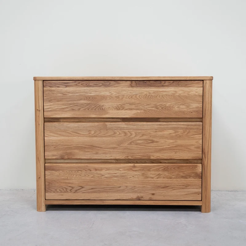 Commode en bois massif de chêne Elsa - NordicStory