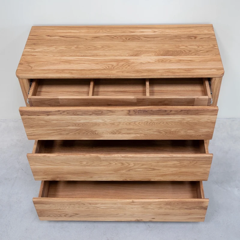 Commode en bois massif de chêne Elsa - NordicStory