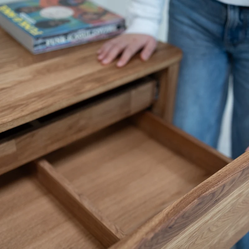 Commode en bois massif de chêne Elsa - NordicStory