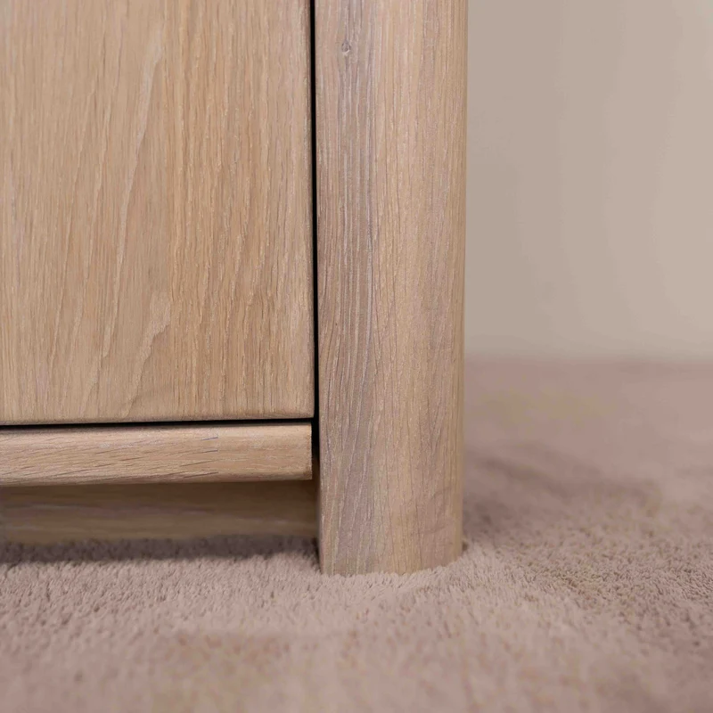 Buffet commode en bois massif de chêne Elsa 2 - NordicStory