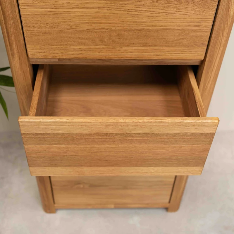 Chiffonnier en bois massif de chêne Elsa 5 - NordicStory