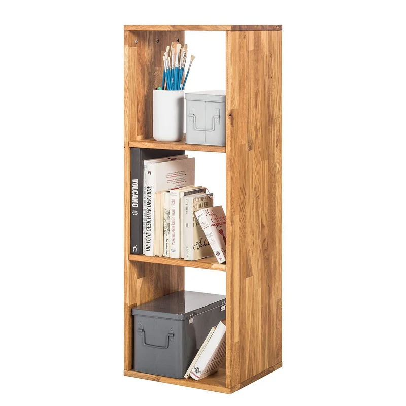 Etagère bibliothèque en bois massif de chêne Régal 3 - NordicStory