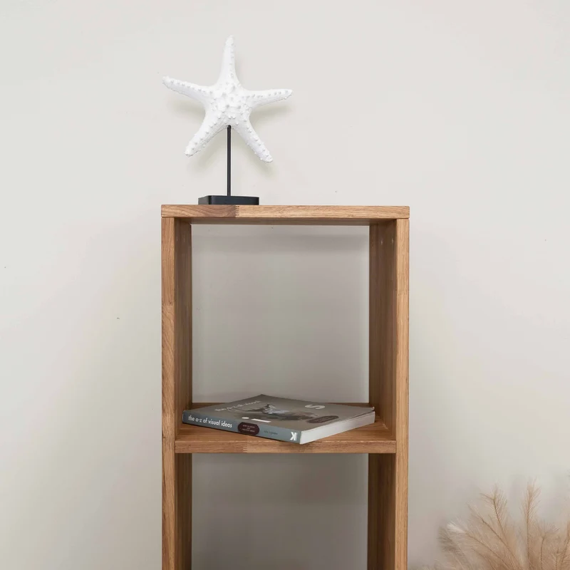 Etagère bibliothèque en bois massif de chêne Régal 4 - NordicStory