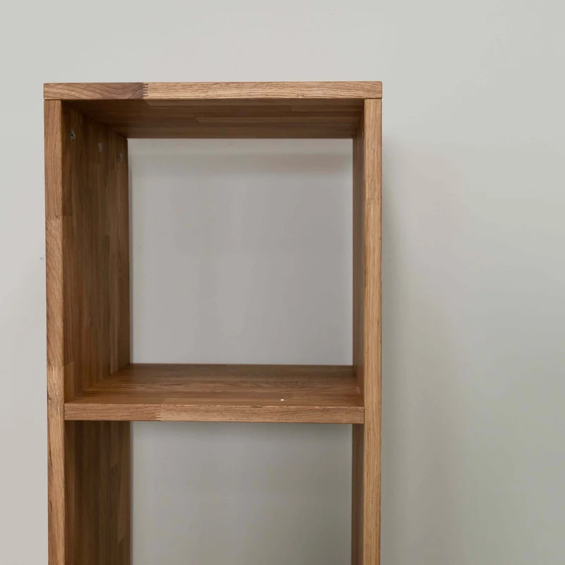 Etagère bibliothèque en bois massif de chêne Régal 4 - NordicStory
