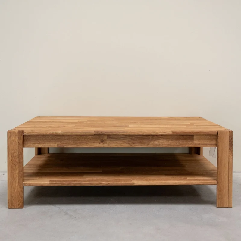 Table basse en bois massif de chêne Mauritz 4 - NordicStory