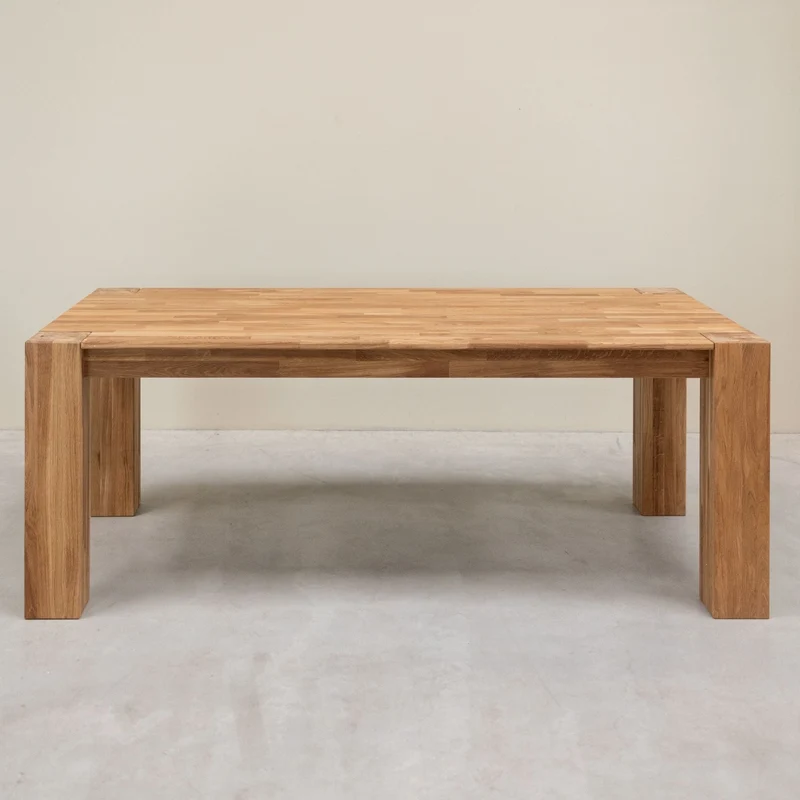 Table à manger en bois massif de chêne Mauritz 3 - NordicStory