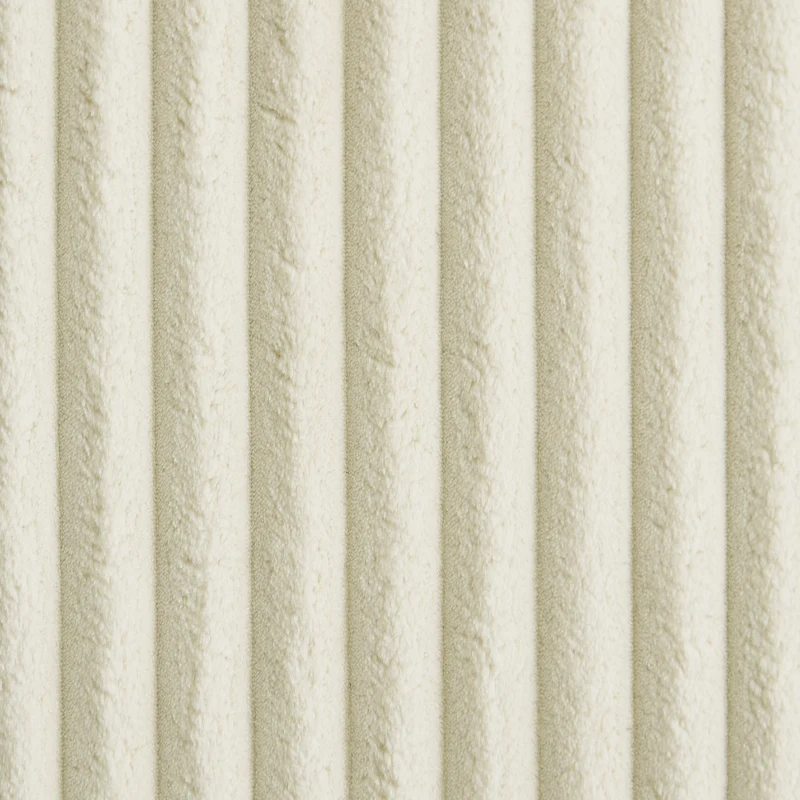 Sectionnel 2 pièces en tissu texturé avec chaise longue et coussins - Lindyn