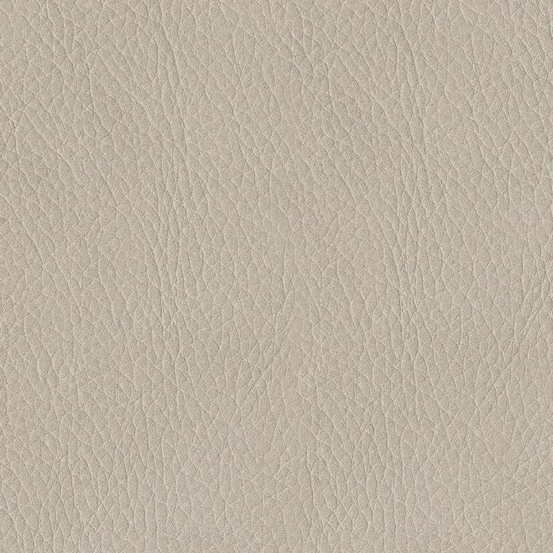 Fauteuil en cuir beige pâle - Santorine