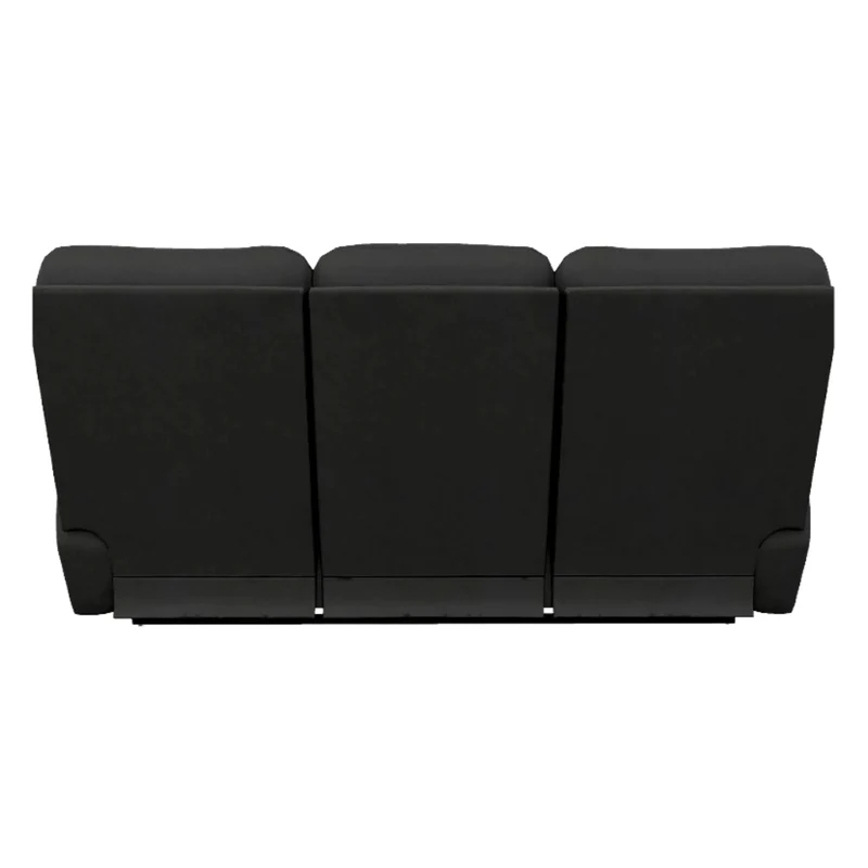 Sofa inclinable aspect cuir noir - Trouper