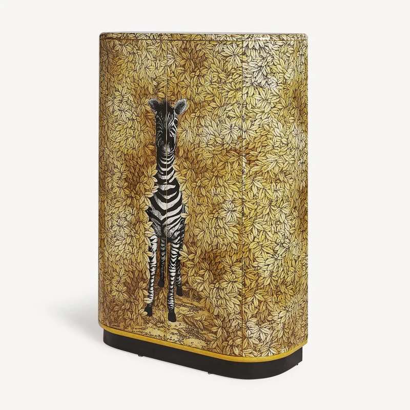 Curved cabinet Zebra
