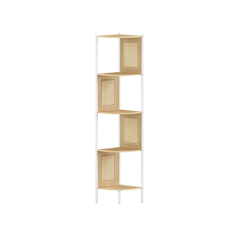 Librería Esquinera de 5 Niveles 31,9 x 31,9 x 156,4 cm