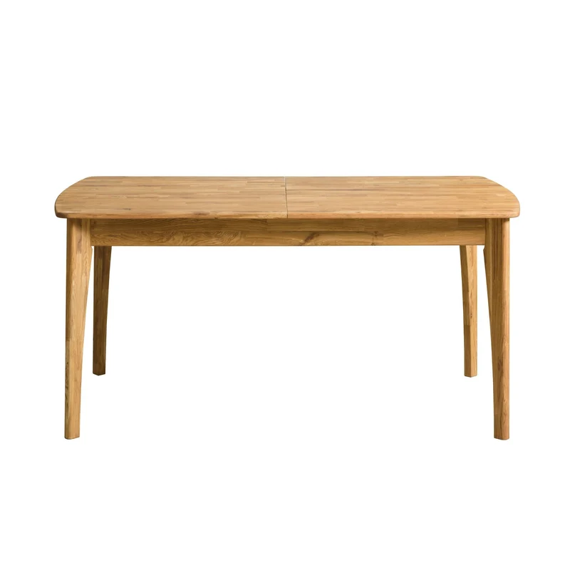 Table à manger extensible en bois massif de chêne Monty - NordicStory