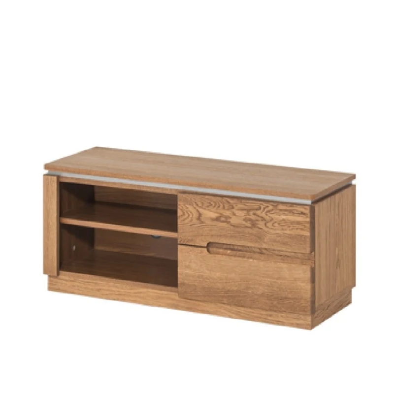 Meuble TV en bois de chêne Monténégro 24 - LoftStory