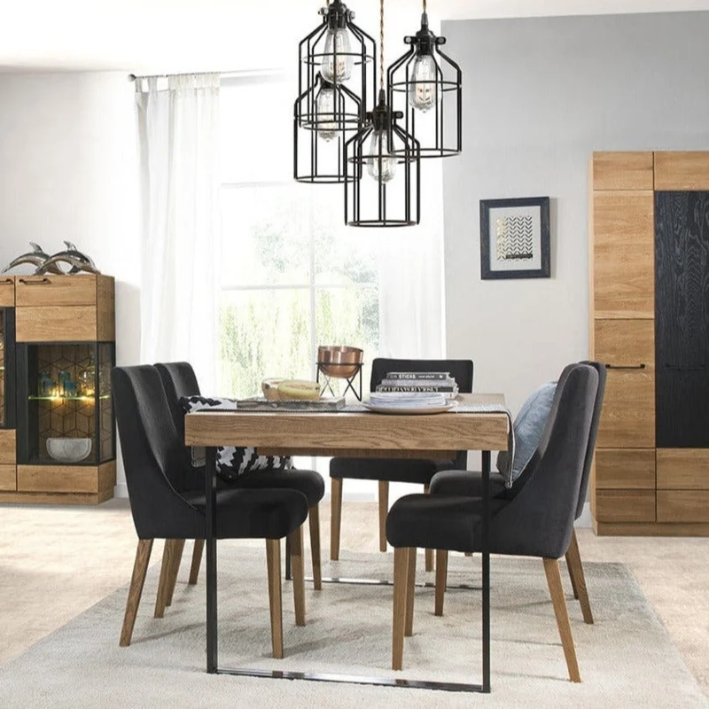 Table à manger extensible avec pieds en métal Mozaik 40 - LoftStory