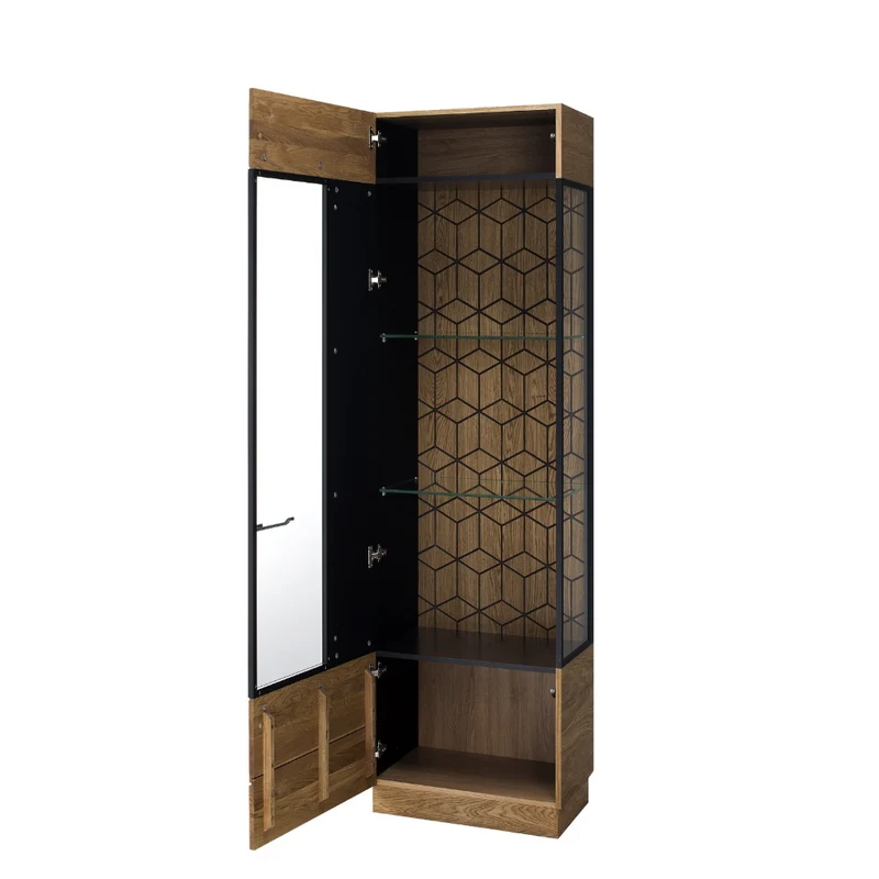 Vitrine en bois de chêne Mozaik 10 - LoftStory