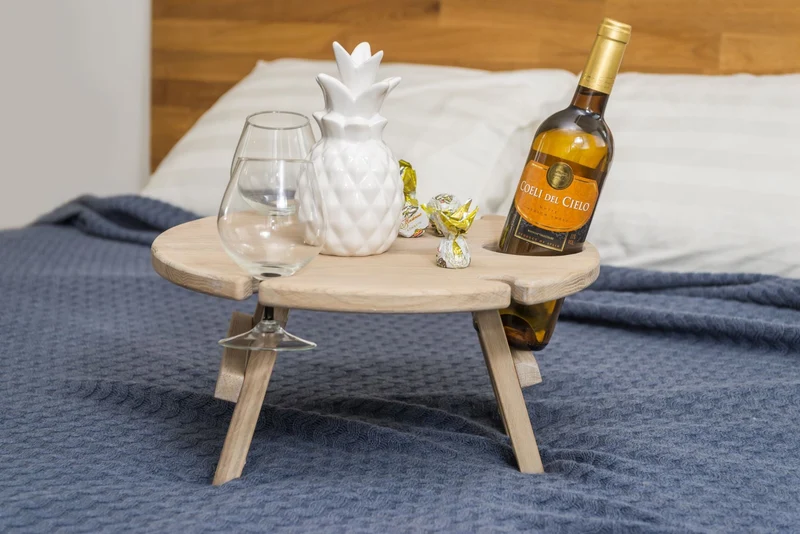 Table à vin pliante en chêne massif Merci - NordicStory