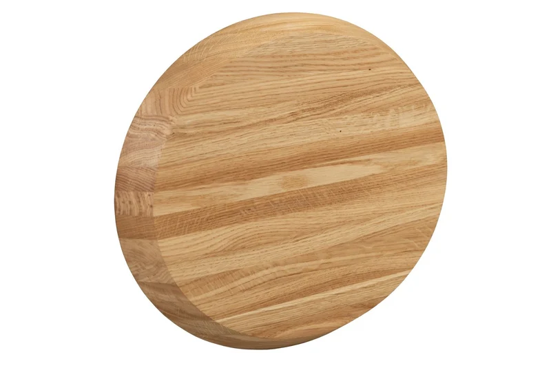 Plateau décoratif ovale en bois massif de chêne Lola - NordicStory