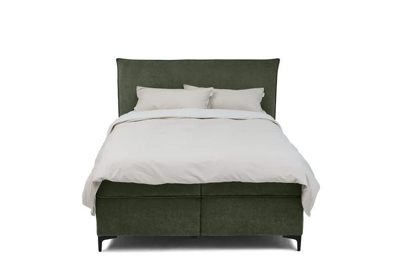 TOM TAILOR MODERN BOX Boxspringbett mit Topper Chenillestoff