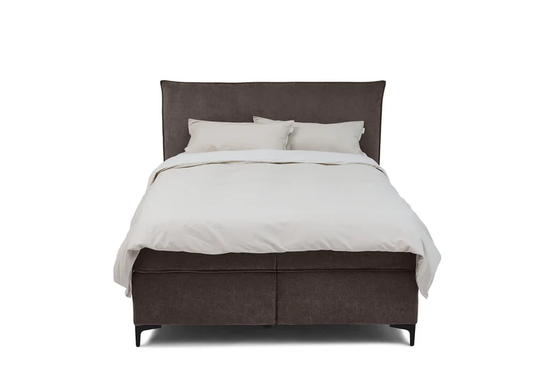 TOM TAILOR MODERN BOX Boxspringbett mit Topper Chenillestoff
