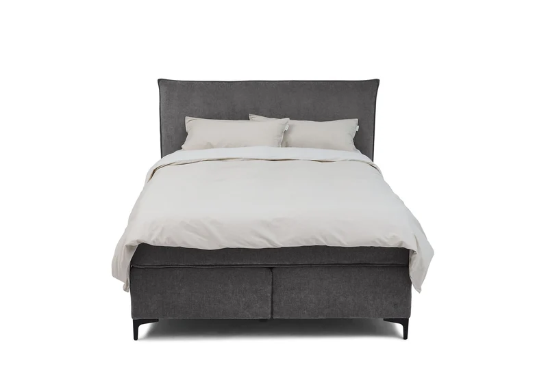 TOM TAILOR MODERN BOX Boxspringbett mit Topper Chenillestoff