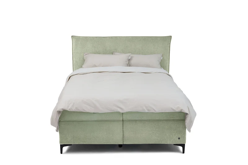 TOM TAILOR MODERN BOX Boxspringbett mit Topper Chenillestoff