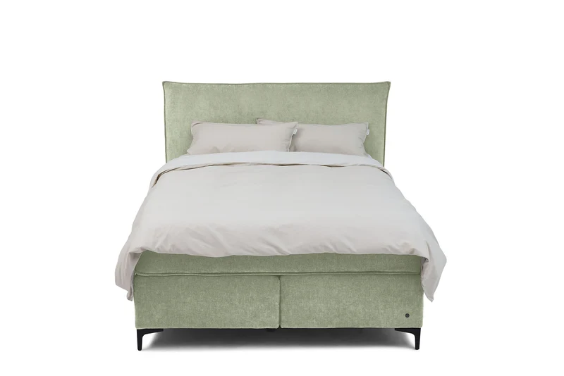 TOM TAILOR MODERN BOX Boxspringbett Chenillestoff