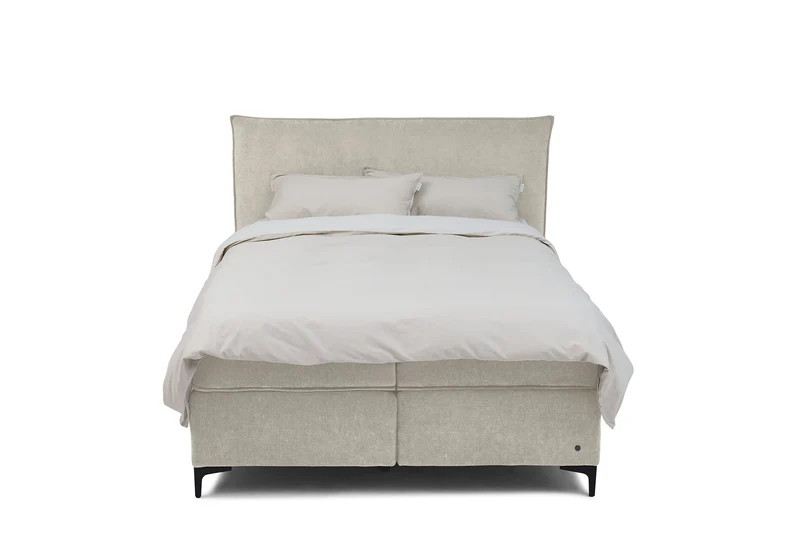 TOM TAILOR MODERN BOX Boxspringbett Chenillestoff