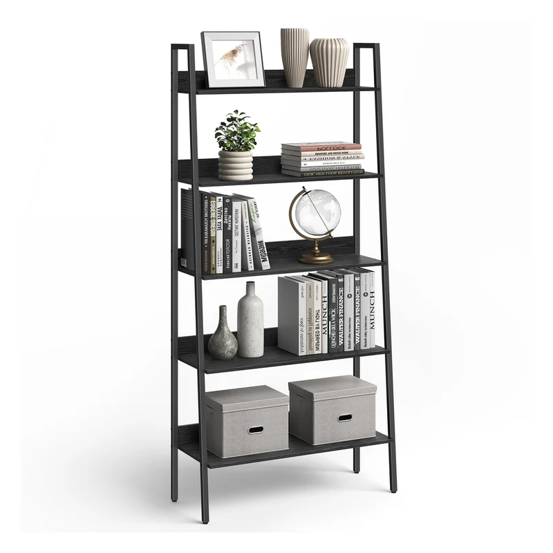 Estantería de Escalera con Estantes Oficina Sala de Estar Dormitorio