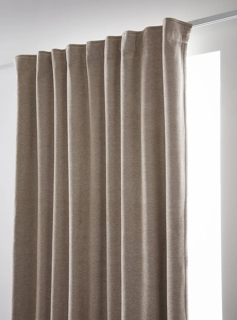 Rideau galon fronceur 140 x 260 cm Occultant + polaire BJORN Lin