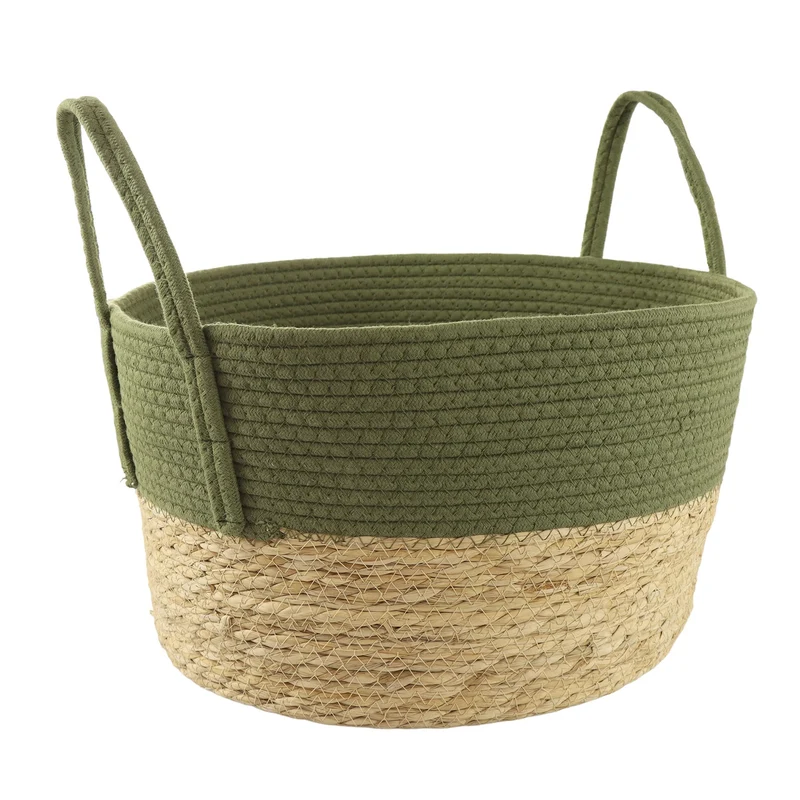 Grand Panier Rangement Vert