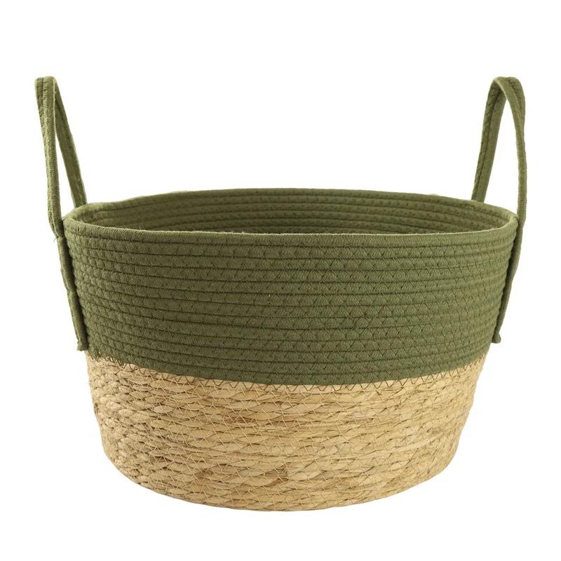 Grand Panier Rangement Vert