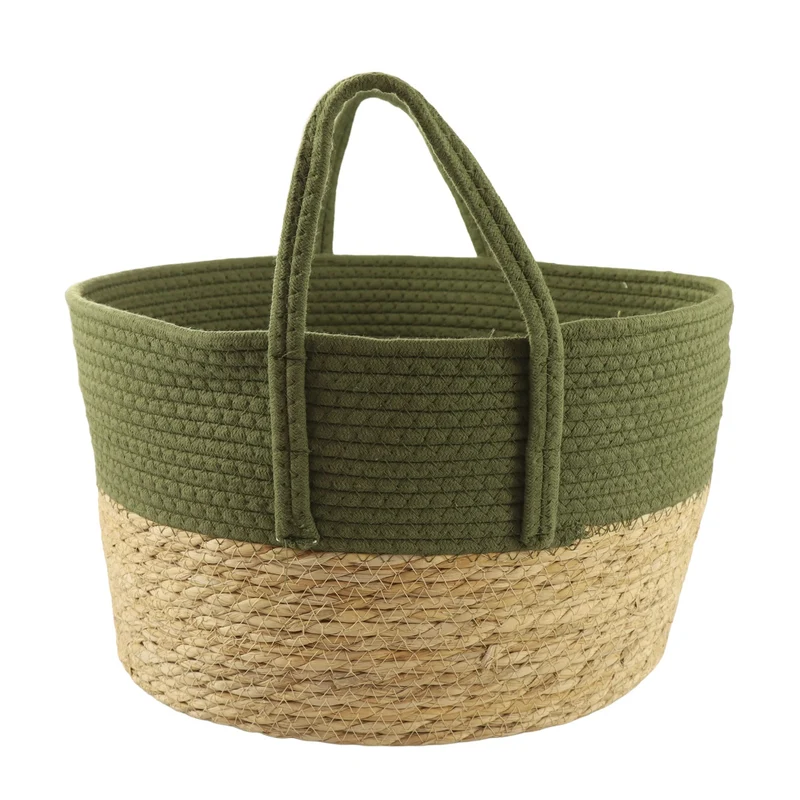 Grand Panier Rangement Vert