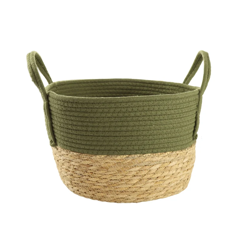 Petit Panier Rangement Vert