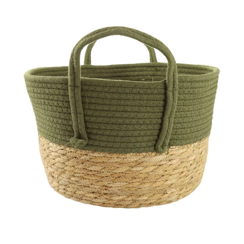 Petit Panier Rangement Vert
