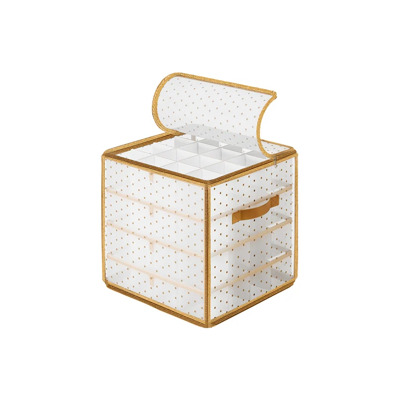 Caja Almacenaje para Bolas de Navidad
