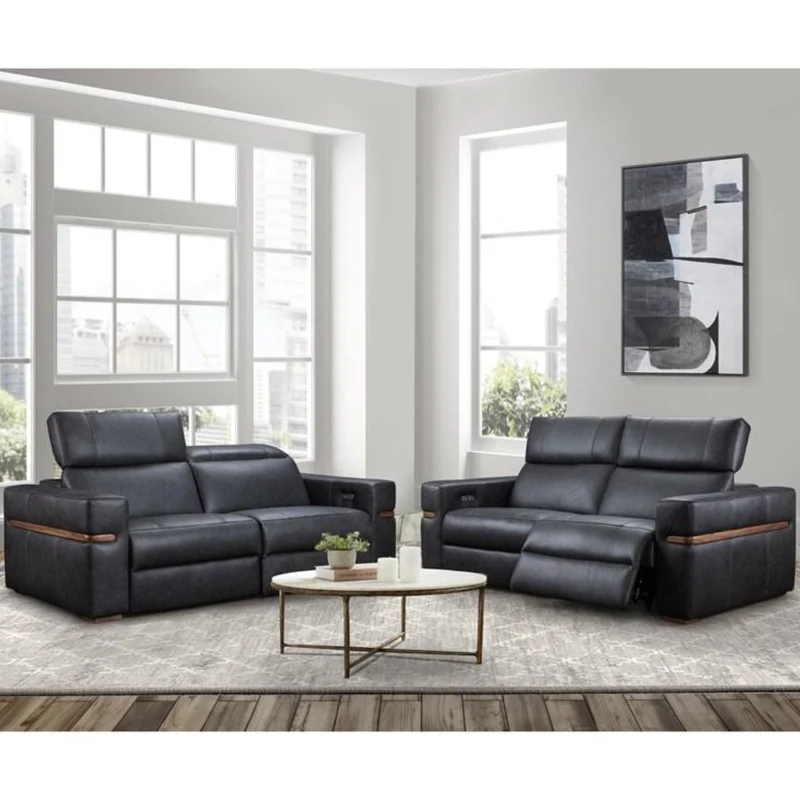 Sofa condo en cuir - Napoli