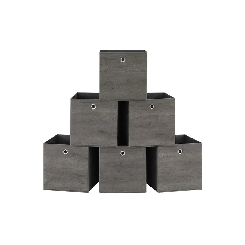 Caja Almacenaje con Asa Organizadora de Tela Oxford y Tela no Tejida Ajustable Plegable