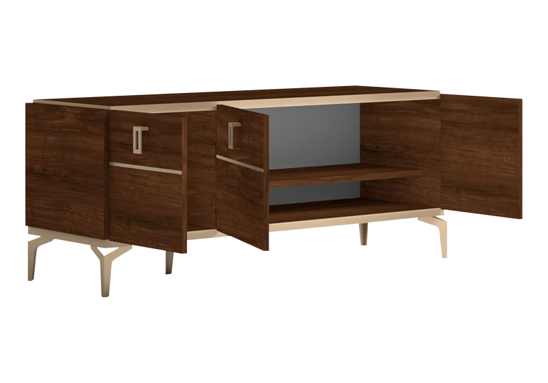 Meuble TV 140 noyer – Eva