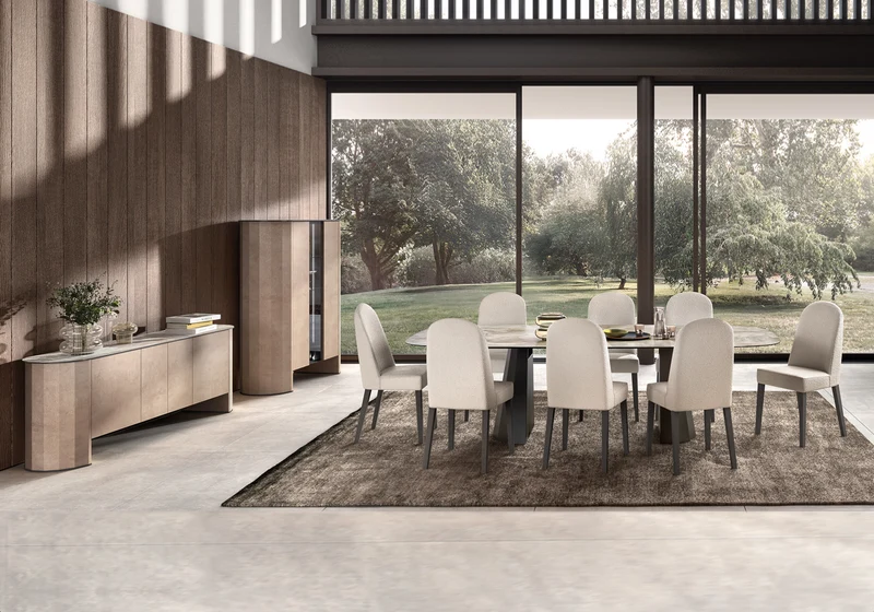 Grande table a manger marbre design – Dune