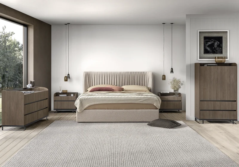 Chambre complète moderne - Hexagon