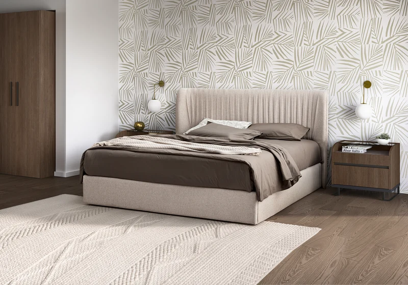Chambre complète moderne avec armoire – Hexagon