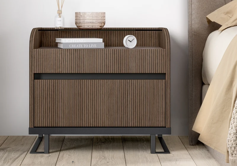 Chambre complète moderne avec armoire – Hexagon