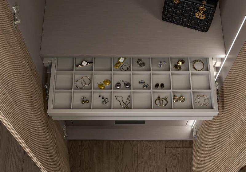 Chambre complète moderne avec armoire – Hexagon