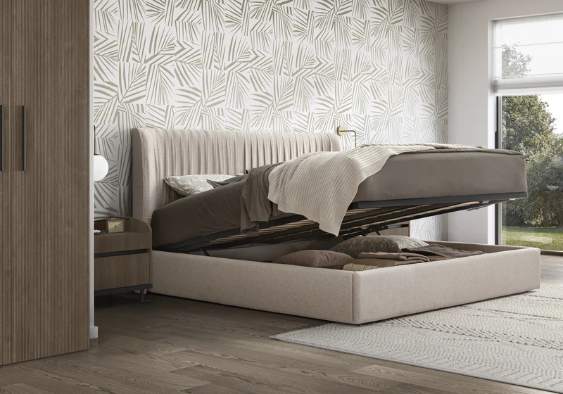 Dressing modulable 2 portes bois rainuré – Hexagon