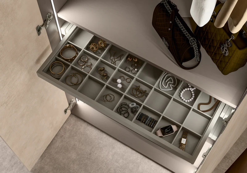 Armoire 3 portes design italien effet pierre - Dune