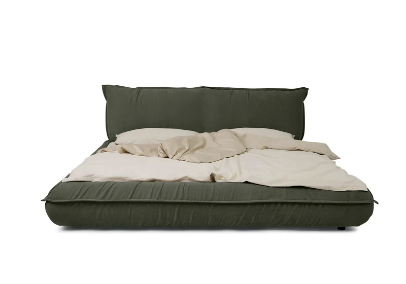 Tom Tailor PILLOW Bett mit Stauraum Chenillestoff
