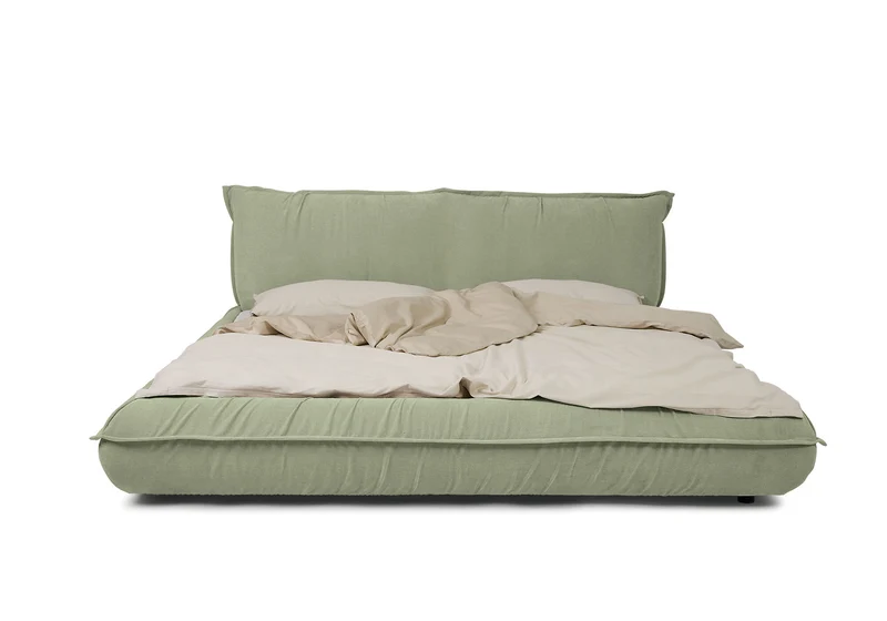 Tom Tailor PILLOW Bett mit Stauraum Chenillestoff
