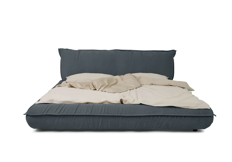 Tom Tailor PILLOW Bett mit Stauraum Chenillestoff