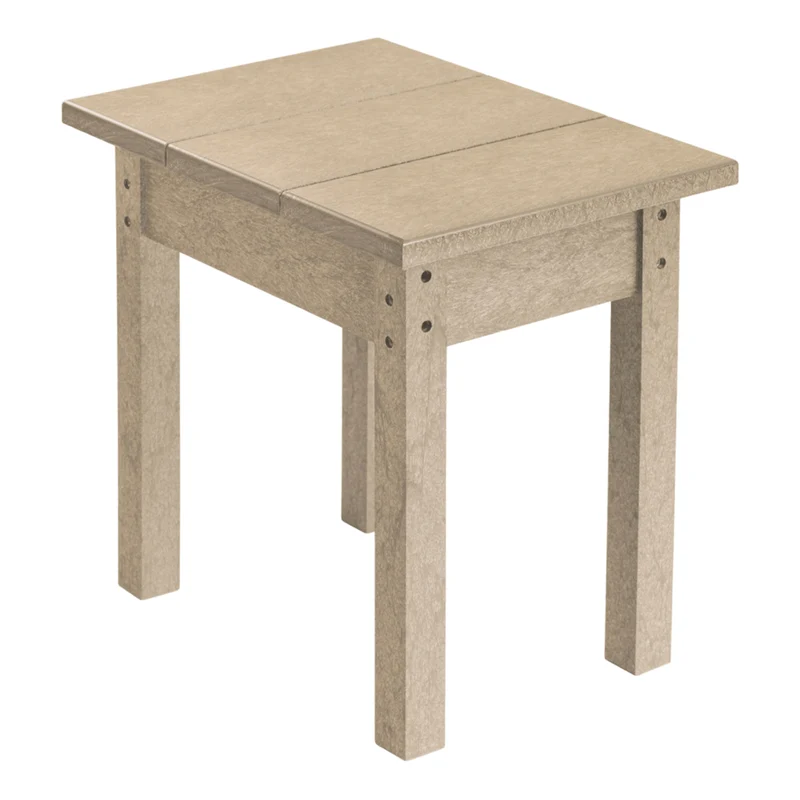Table d'appoint extérieure en plastique recyclé - T01