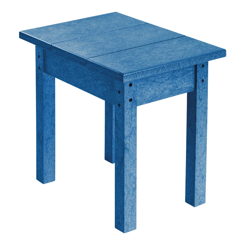 Table d'appoint extérieure en plastique recyclé - T01